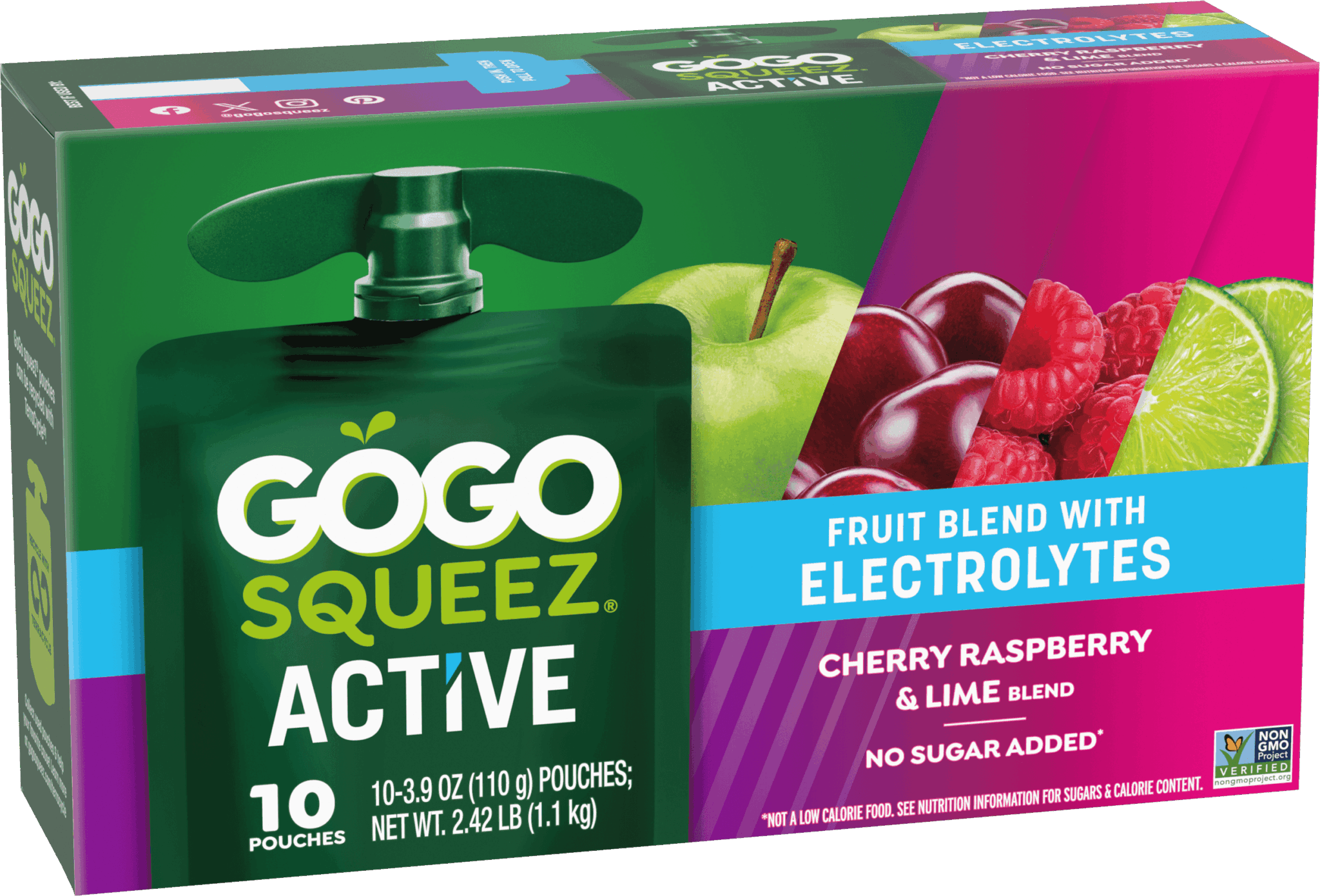「GOGO!」 Fruit & VeggieZ Apple Carrot Mixed Berry Pouches | GoGo SqueeZ