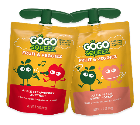 gogogozi出品 Apple Pear Carrot & Apple Carrot Mixed Berry Variety Pack | GoGo