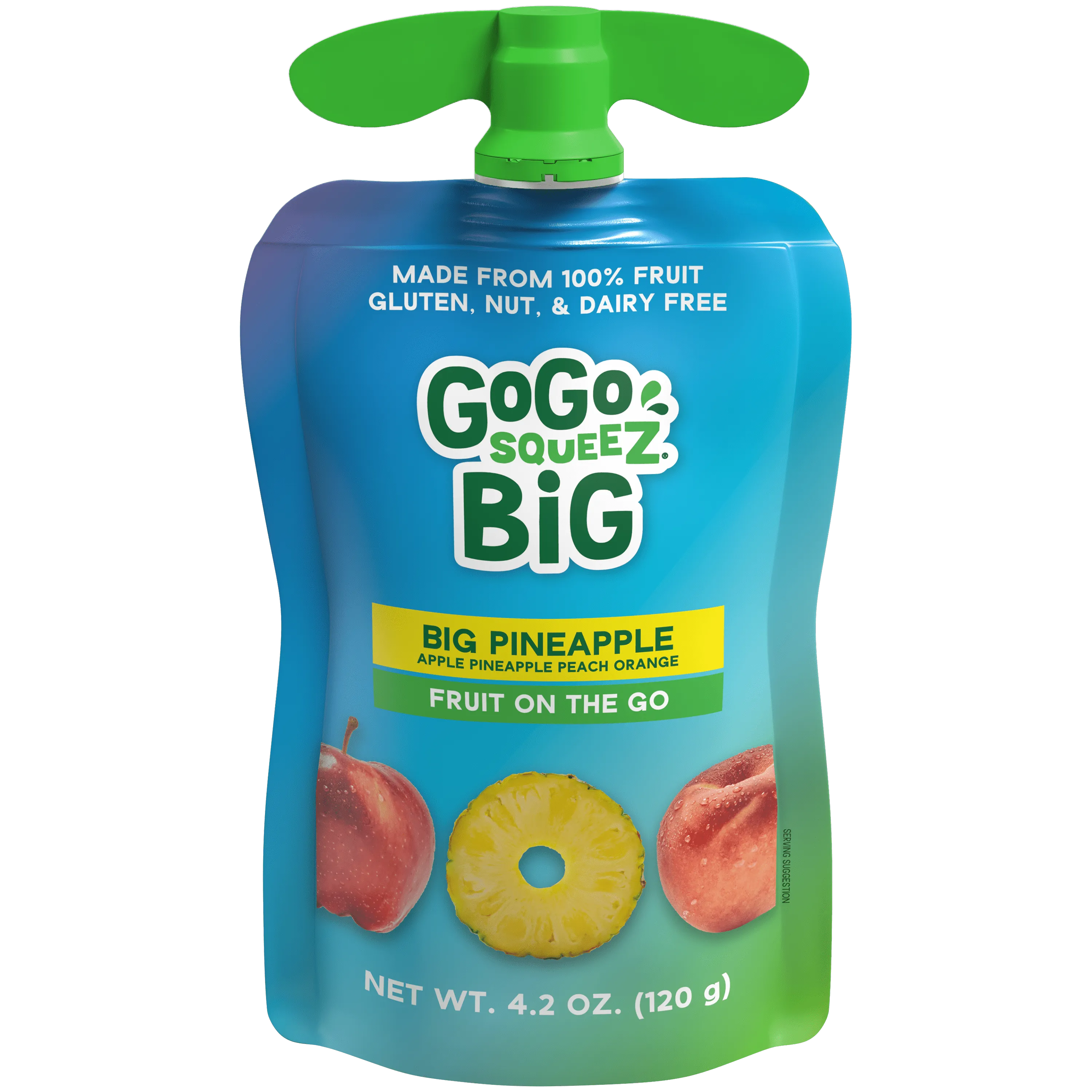 BIG Mango & Pineapple Flavor Fruit Puree | Large GoGo SqueeZ® Pouches