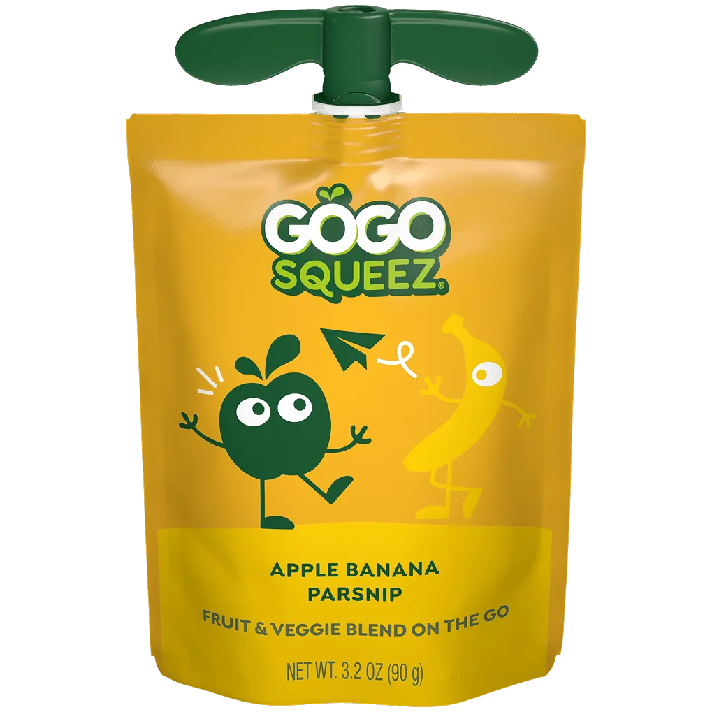 Fruit & VeggieZ Apple Pear Zucchini Lime & Apple Banana Parsnip