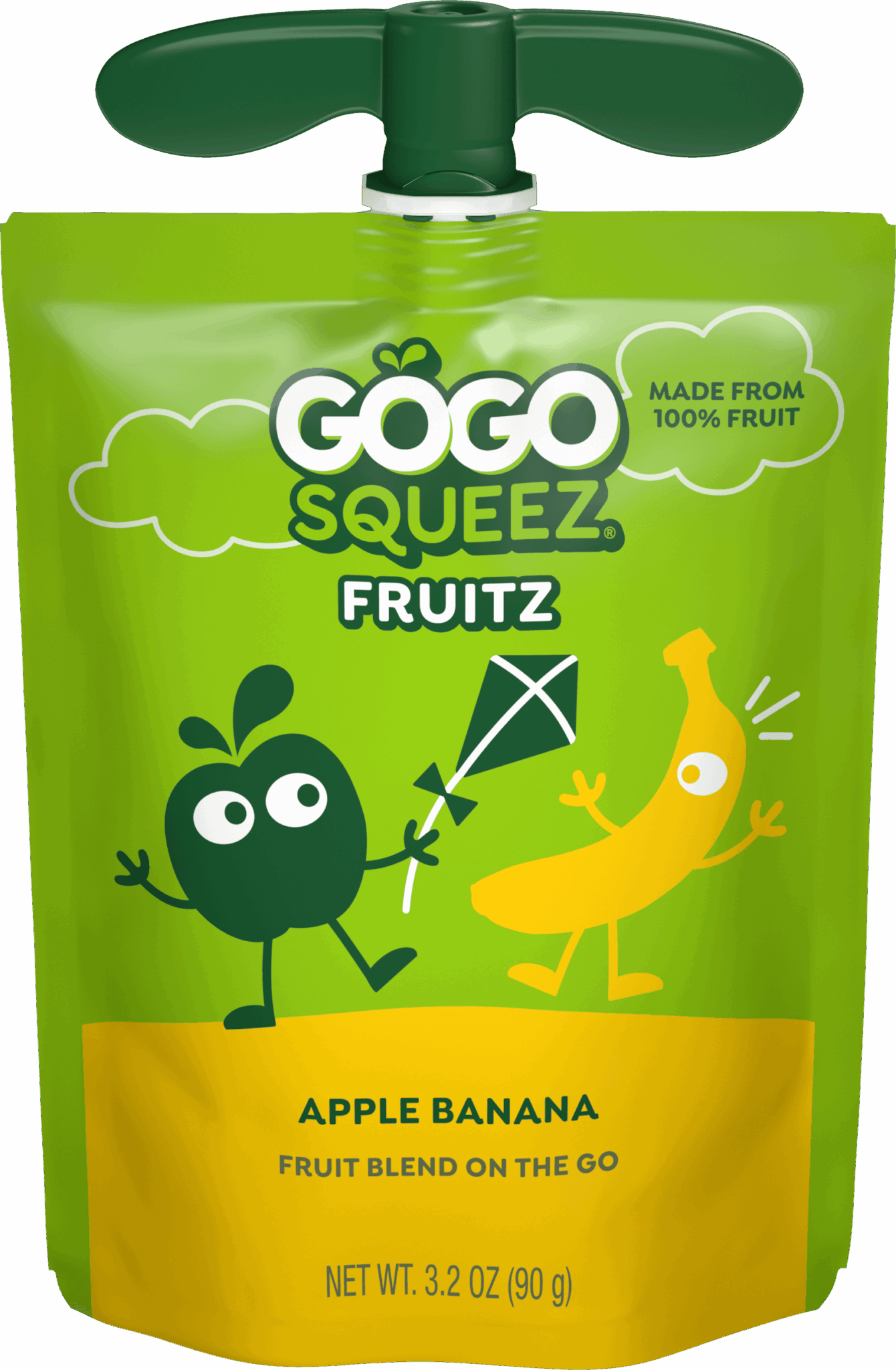 Apple Banana Applesauce & Fruit Puree | GoGo SqueeZ® Snack Pouches