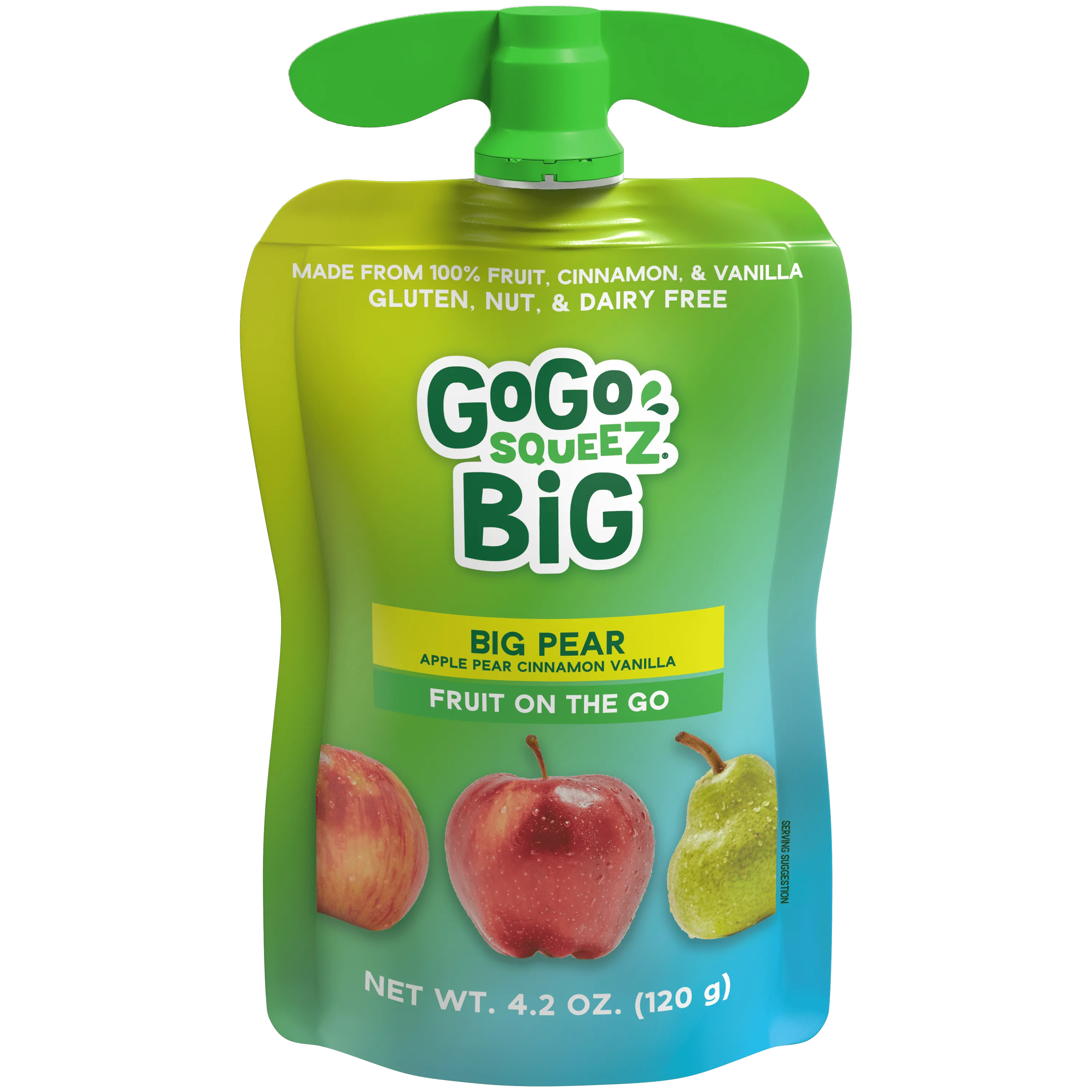 BIG Raspberry & Pear Flavor Variety Pack | Large GoGo SqueeZ® Pouches