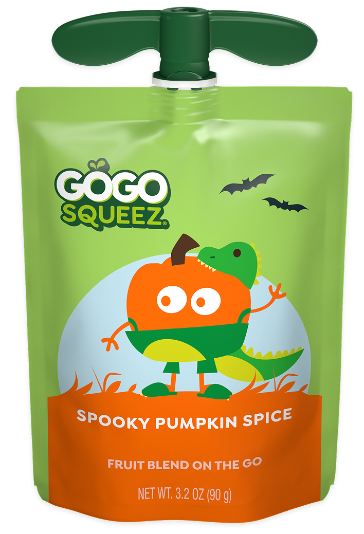 GoGo squeeZ Halloween Spooky Pumpkin Spice Pouch Product Image