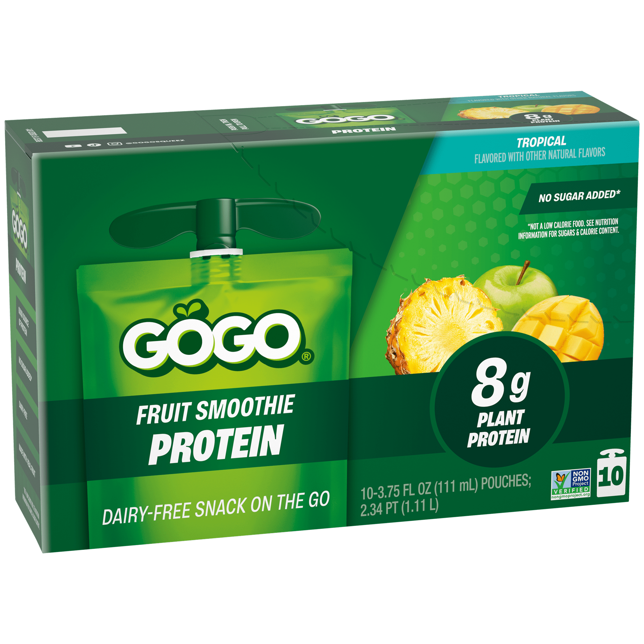 GoGo Dairy-Free Protein Tropical 10 pack