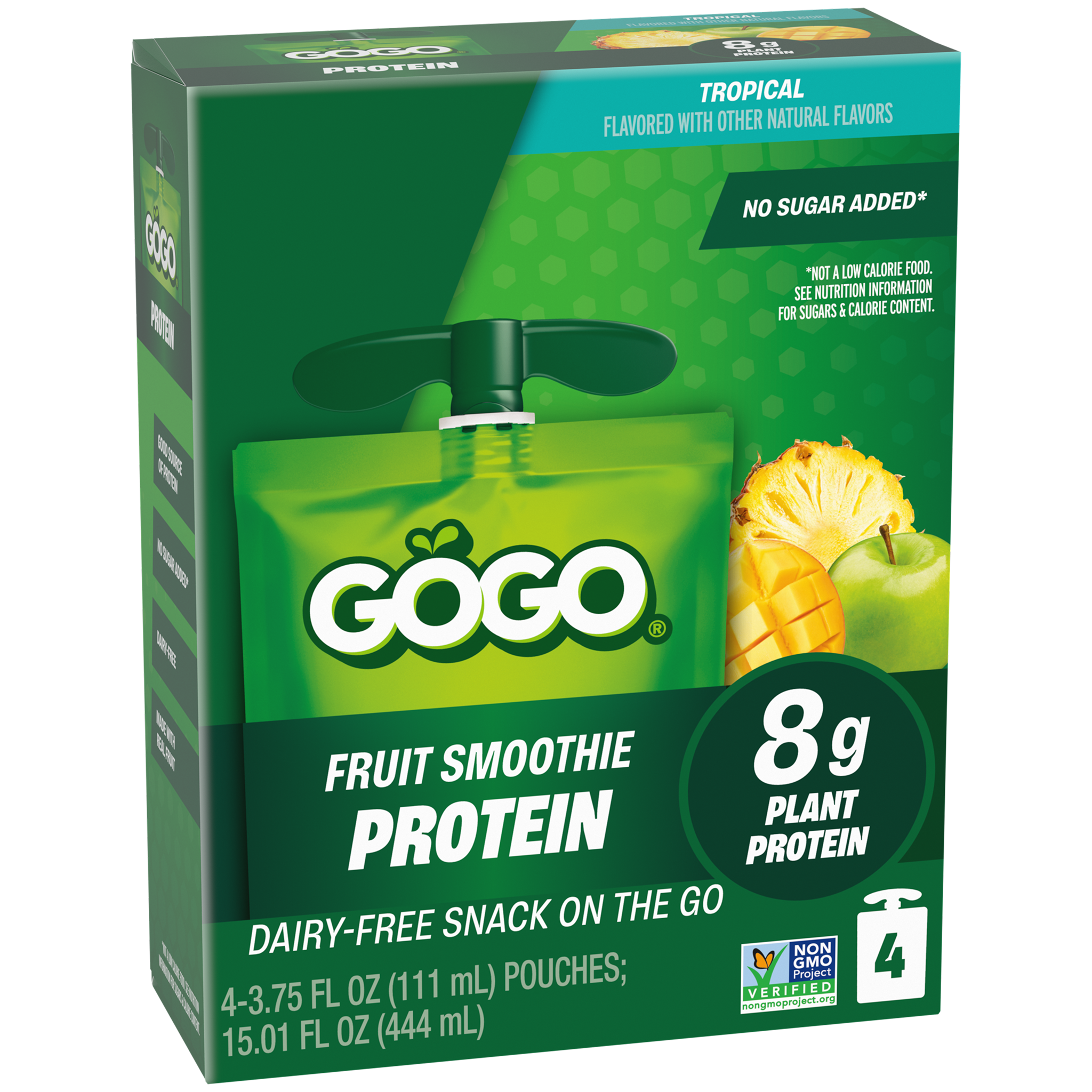 GoGo Dairy-Free Protein Tropical 4 pack