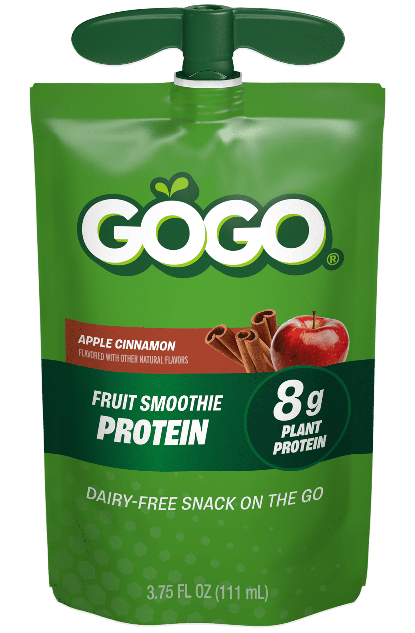GoGo® Dairy-Free Protein Apple Cinnamon Pouch