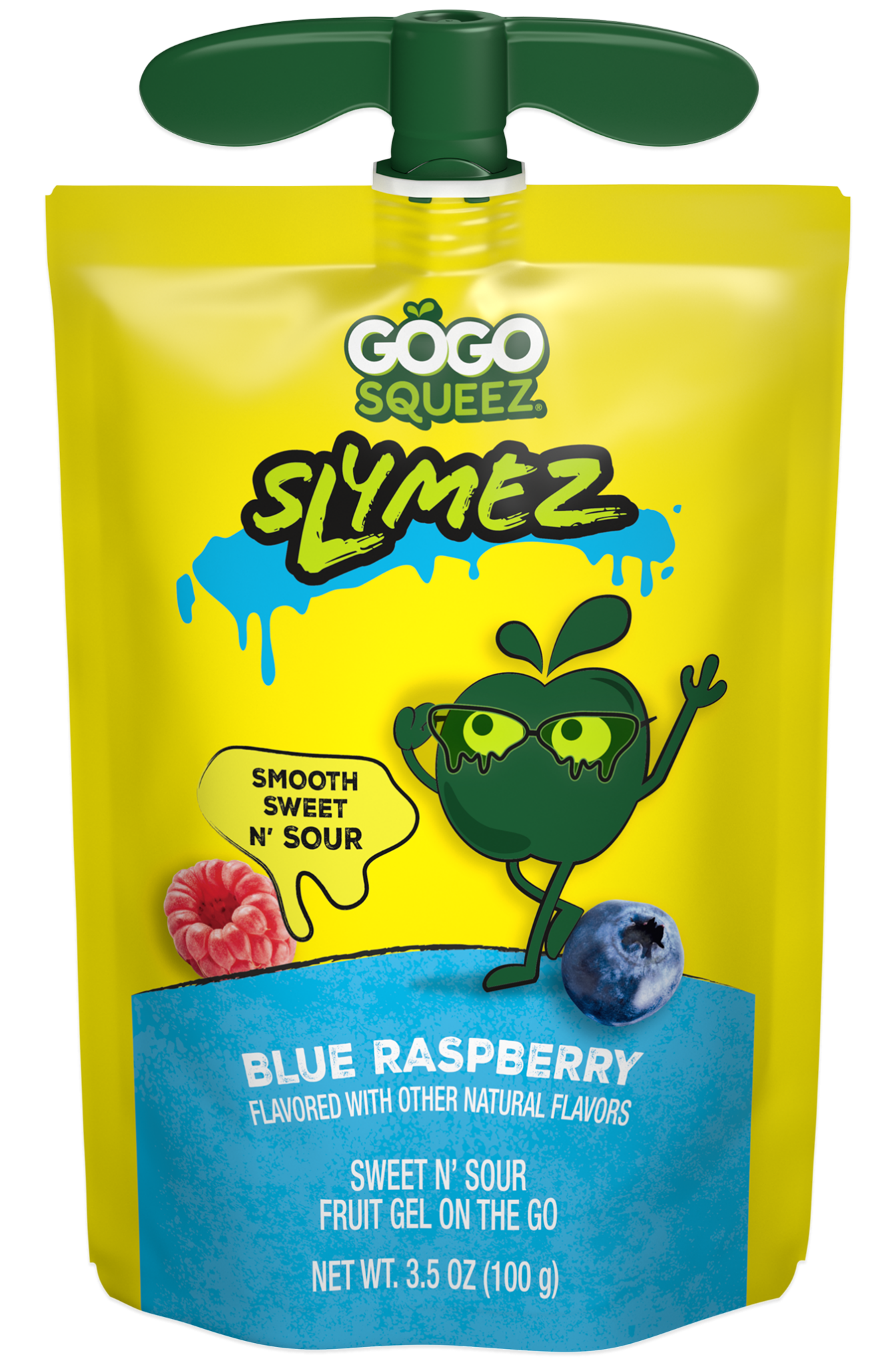 GoGo squeeZ Slymez Blue Raspberry Pouch