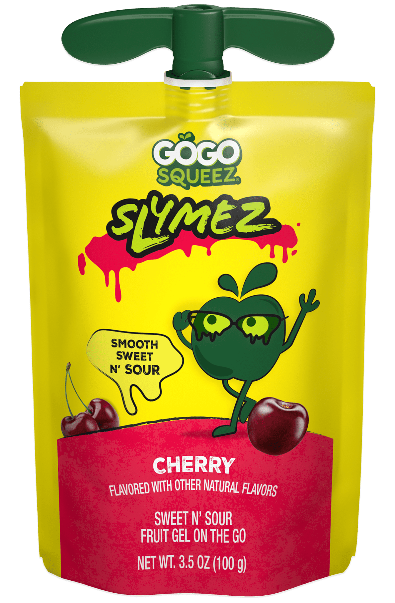 GoGo squeeZ Slymez Cherry Pouch