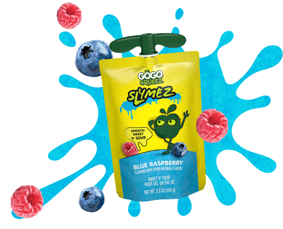 Slymez Sweet n' Sour Fruit Gel Pouches | GoGo SqueeZ®