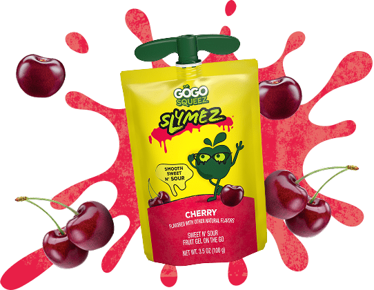 Slymez Sweet n' Sour Fruit Gel Pouches | GoGo SqueeZ®