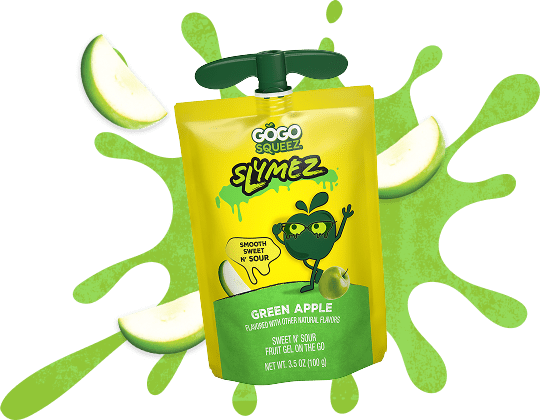 Slymez Sweet n' Sour Fruit Gel Pouches | GoGo SqueeZ®