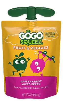 GoGo squeeZ FRUIT & VEGGIEZ