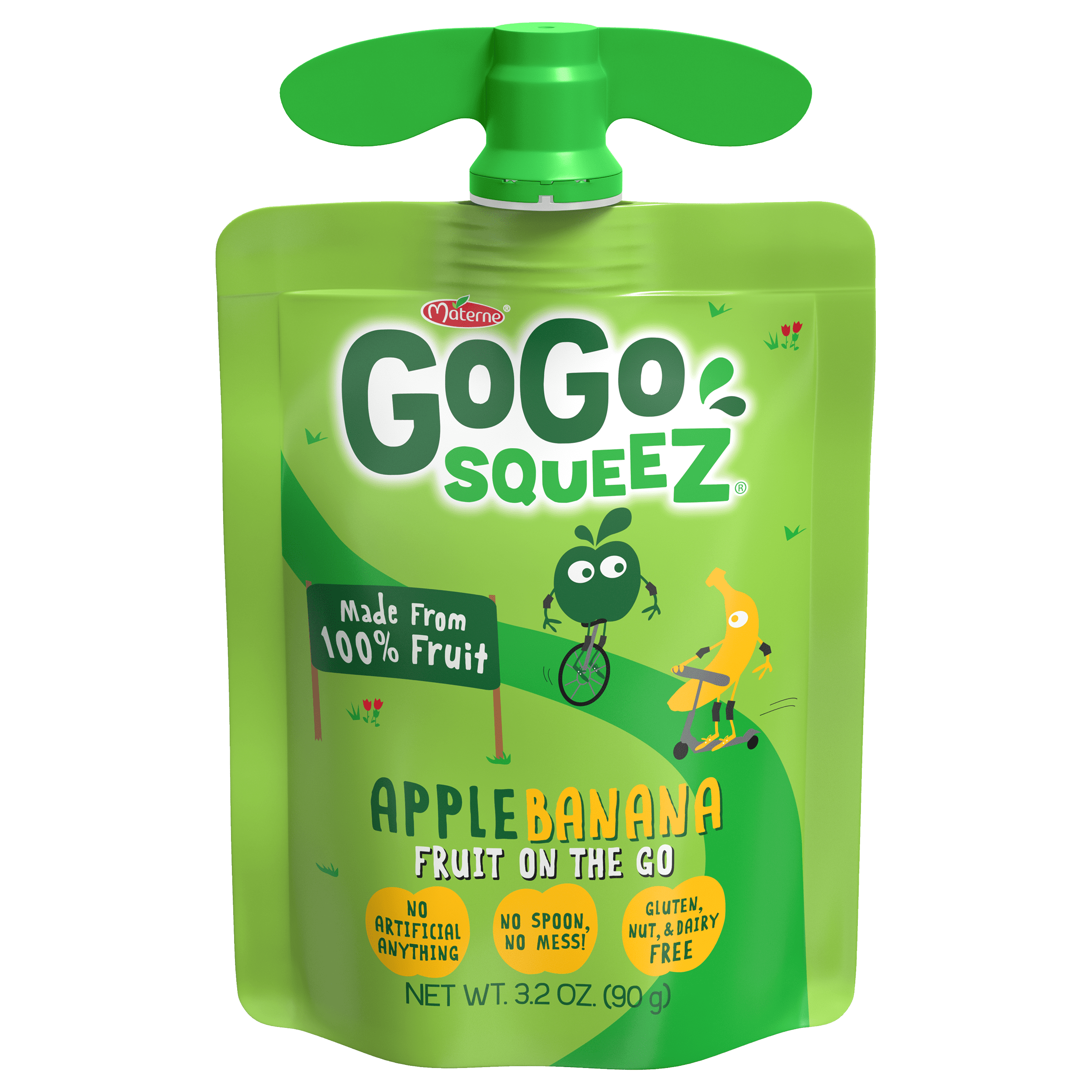 890000001028_R1C1~Gogo Squeeze Apple Banana Pouch 3.2oz