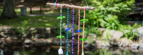 GoGo Squeez Activities DIY Recycled Wind Chimes for Kids