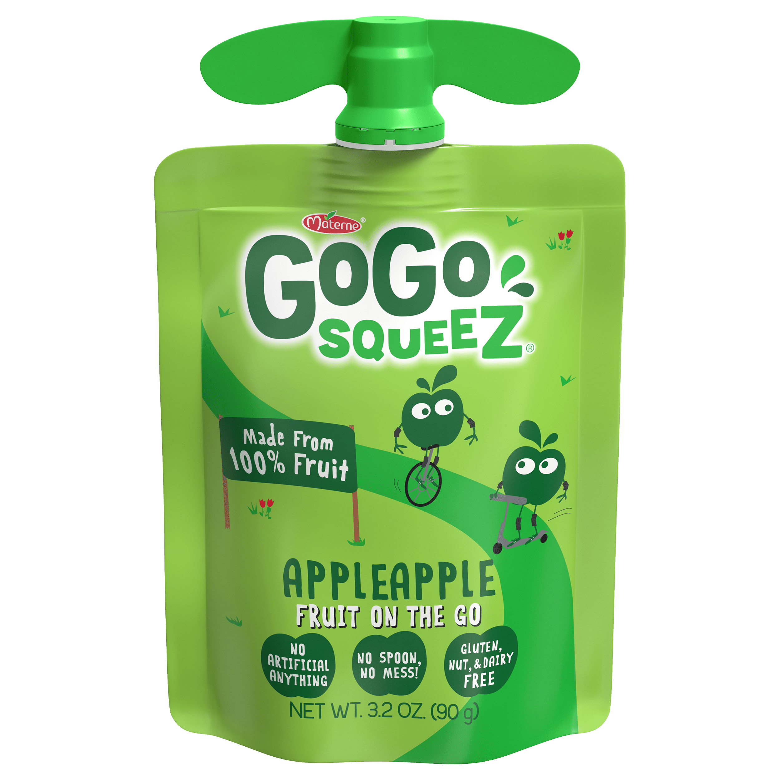 GoGo SqueeZ Apple Apple Applesauce Pouch