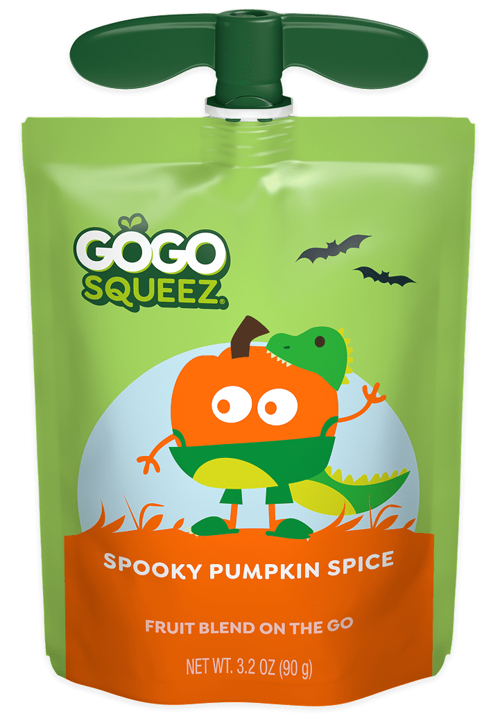 GoGo squeeZ Halloween Spooky Pumpkin Spice Pouch Product Image