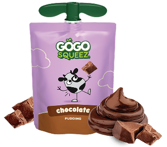 GoGo SqueeZ PuddingZ Chocolate Flavor