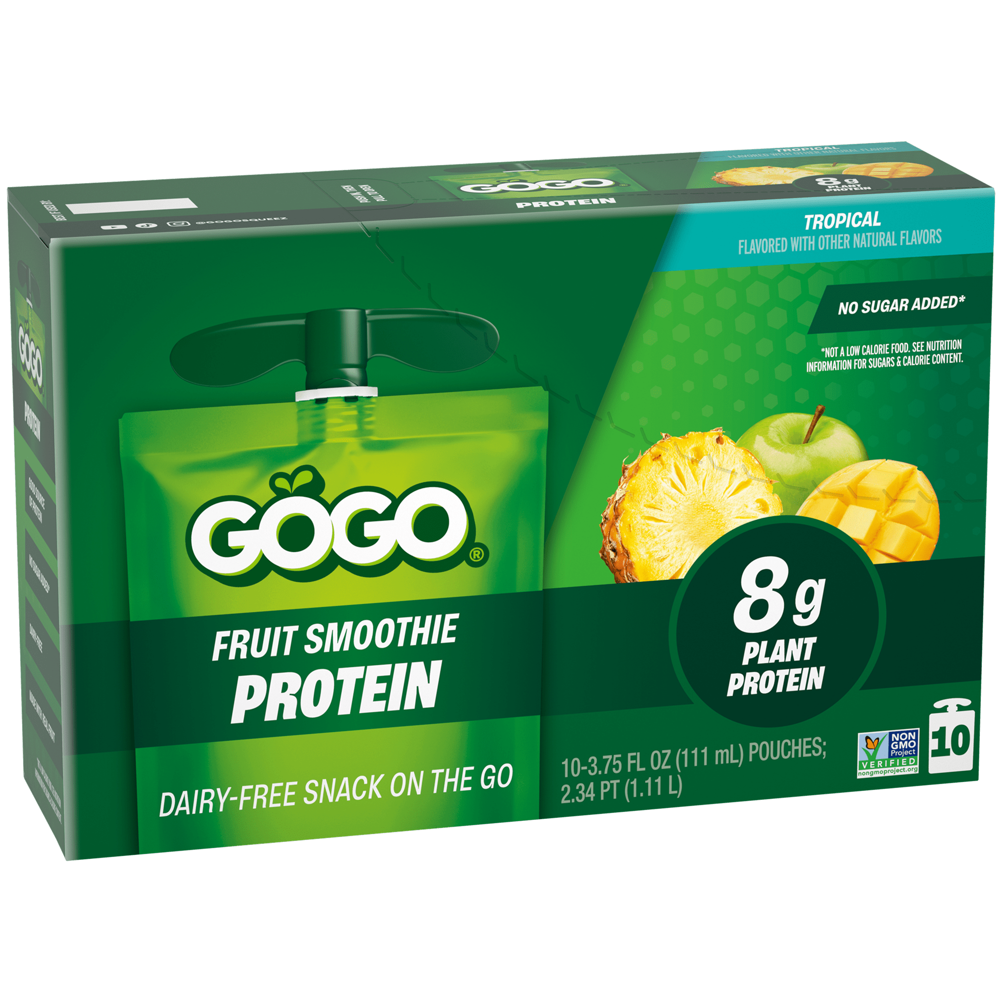 GoGo Dairy-Free Protein Tropical 10 pack