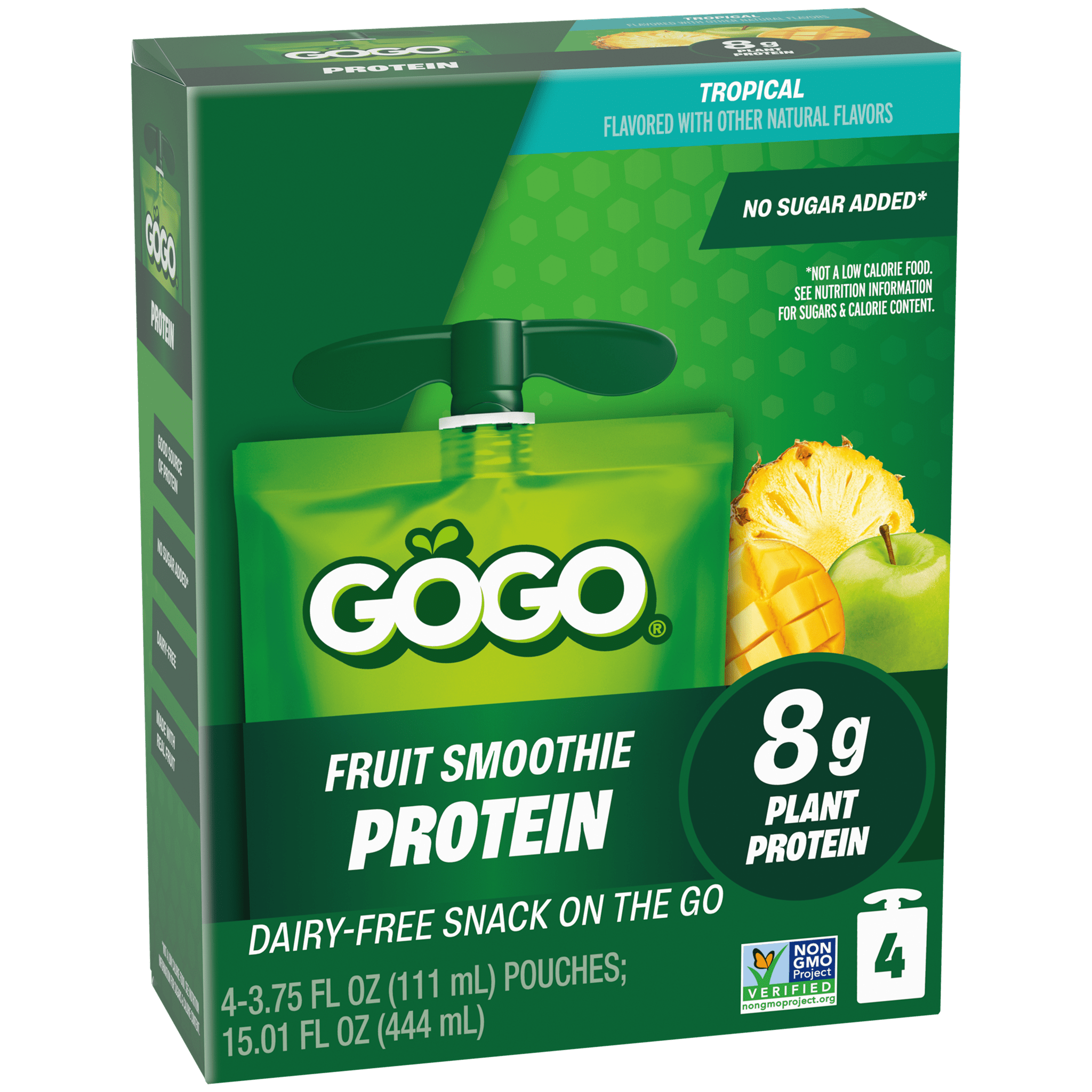 GoGo Dairy-Free Protein Tropical 4 pack