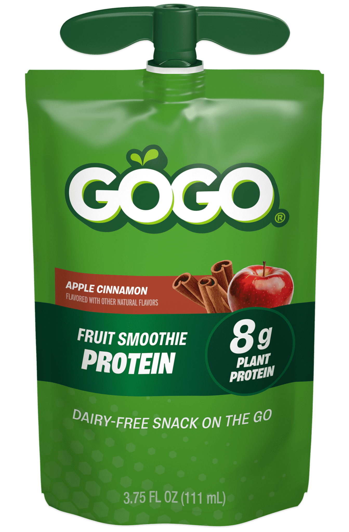 GoGo® Dairy-Free Protein Apple Cinnamon Pouch