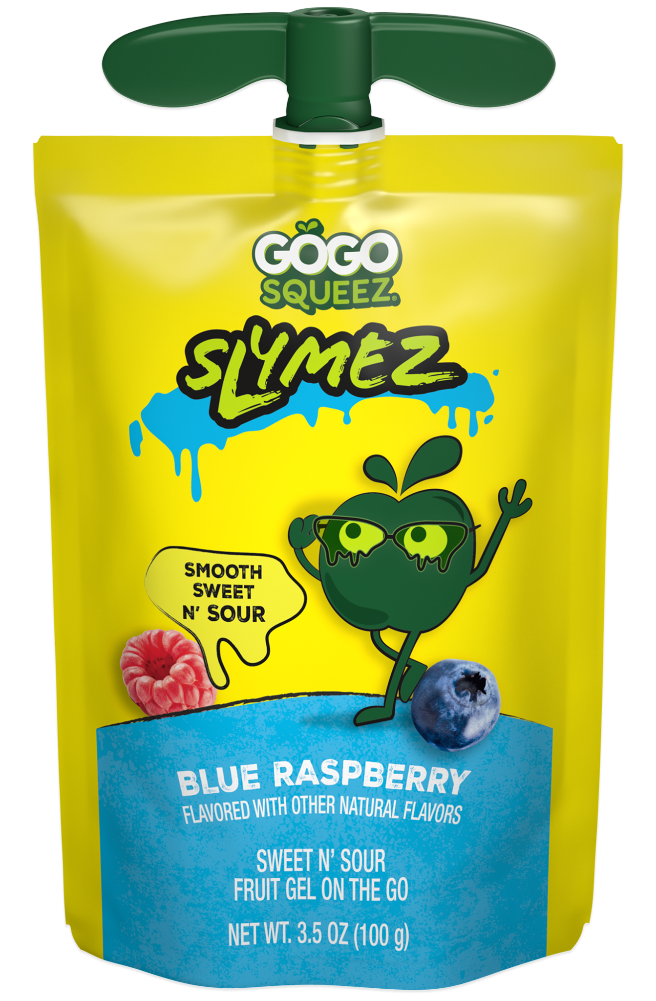 GoGo squeeZ Slymez Blue Raspberry Pouch